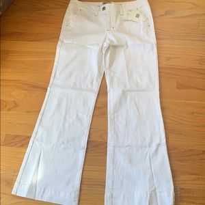 Route 66 Women’s 13/14 White Flared Pants